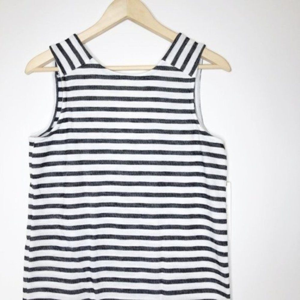CASLON Knit Striped Tank Dress  - Picture 3 of 10